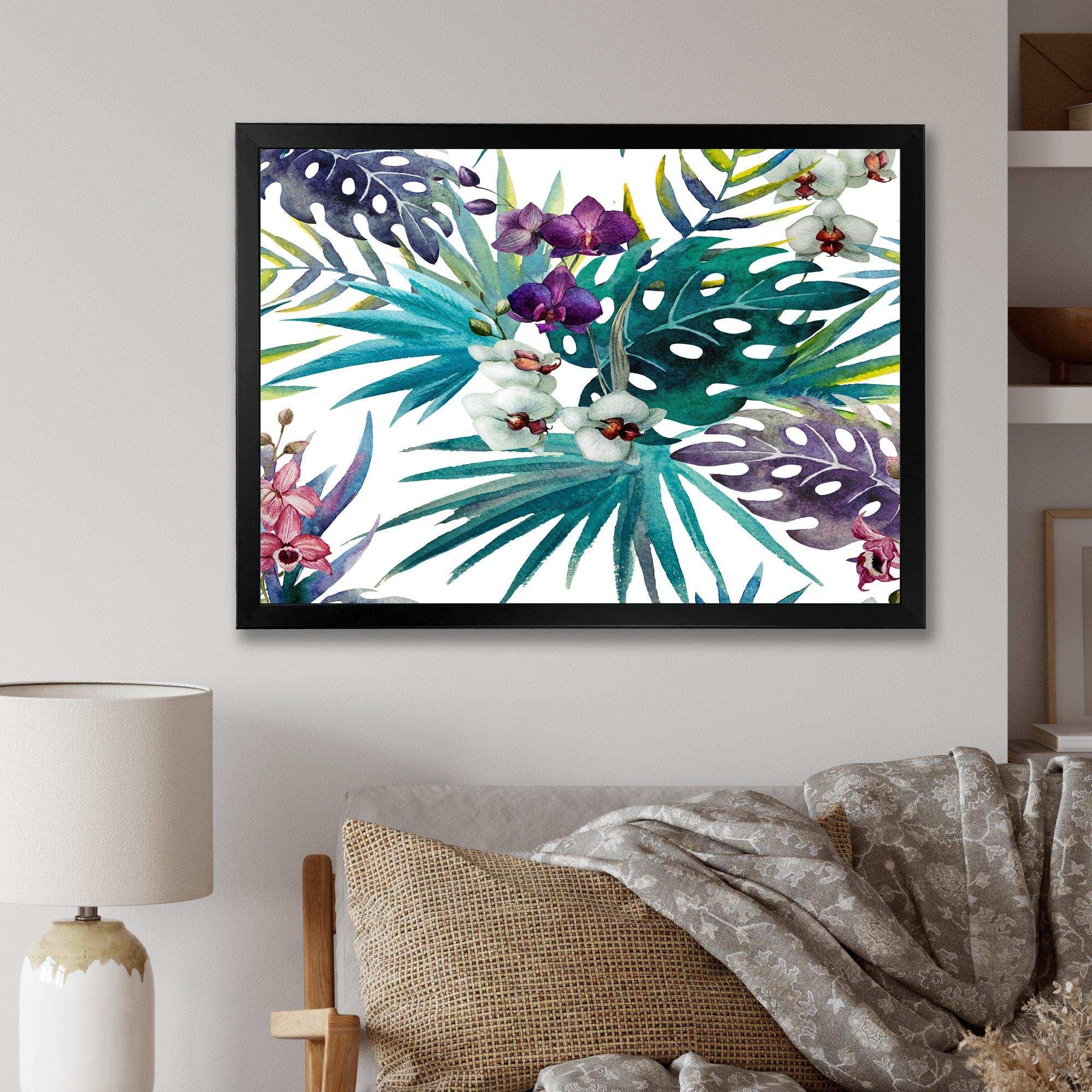 Retro Floral Botanical Design I