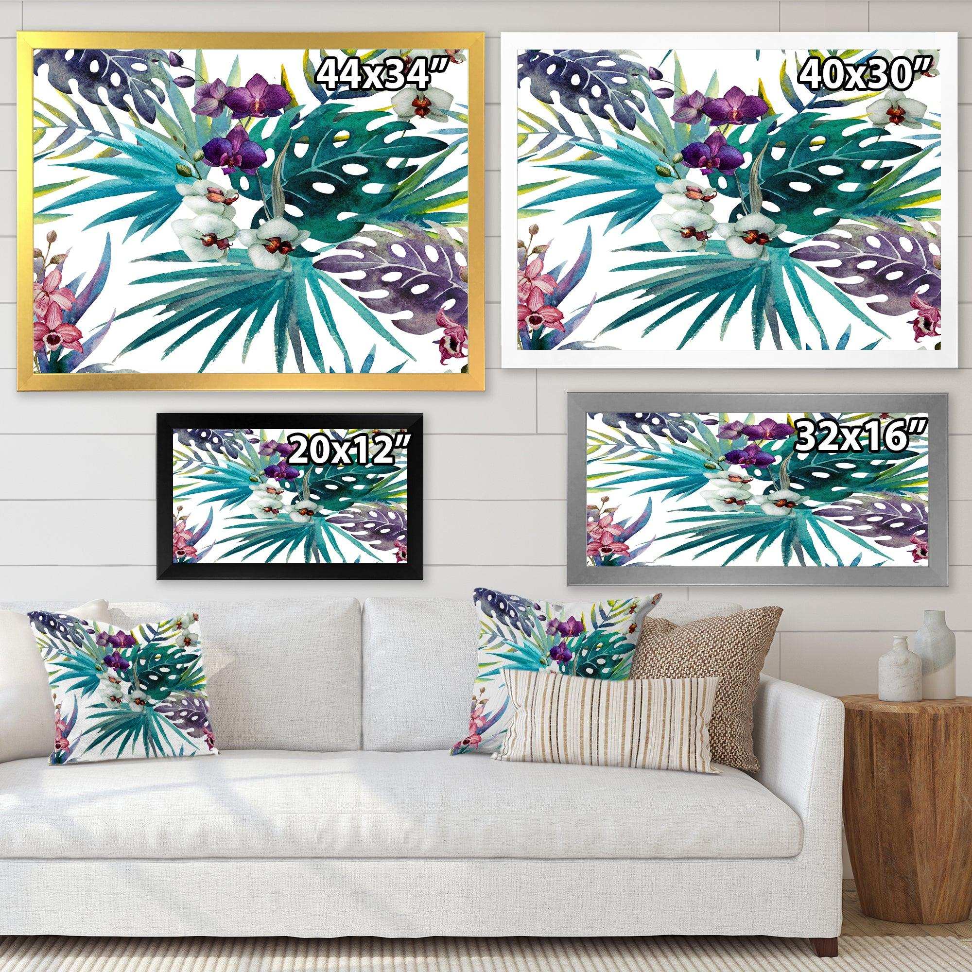 Retro Floral Botanical Design I