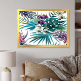 Retro Floral Botanical Design I