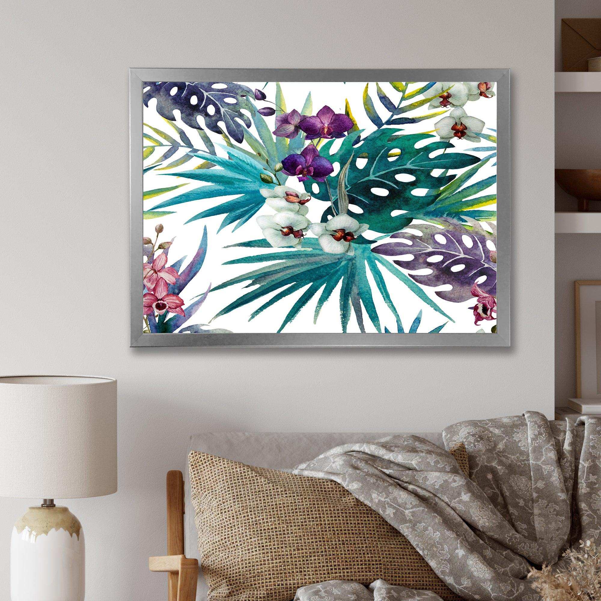 Retro Floral Botanical Design I