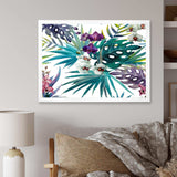 Retro Floral Botanical Design I