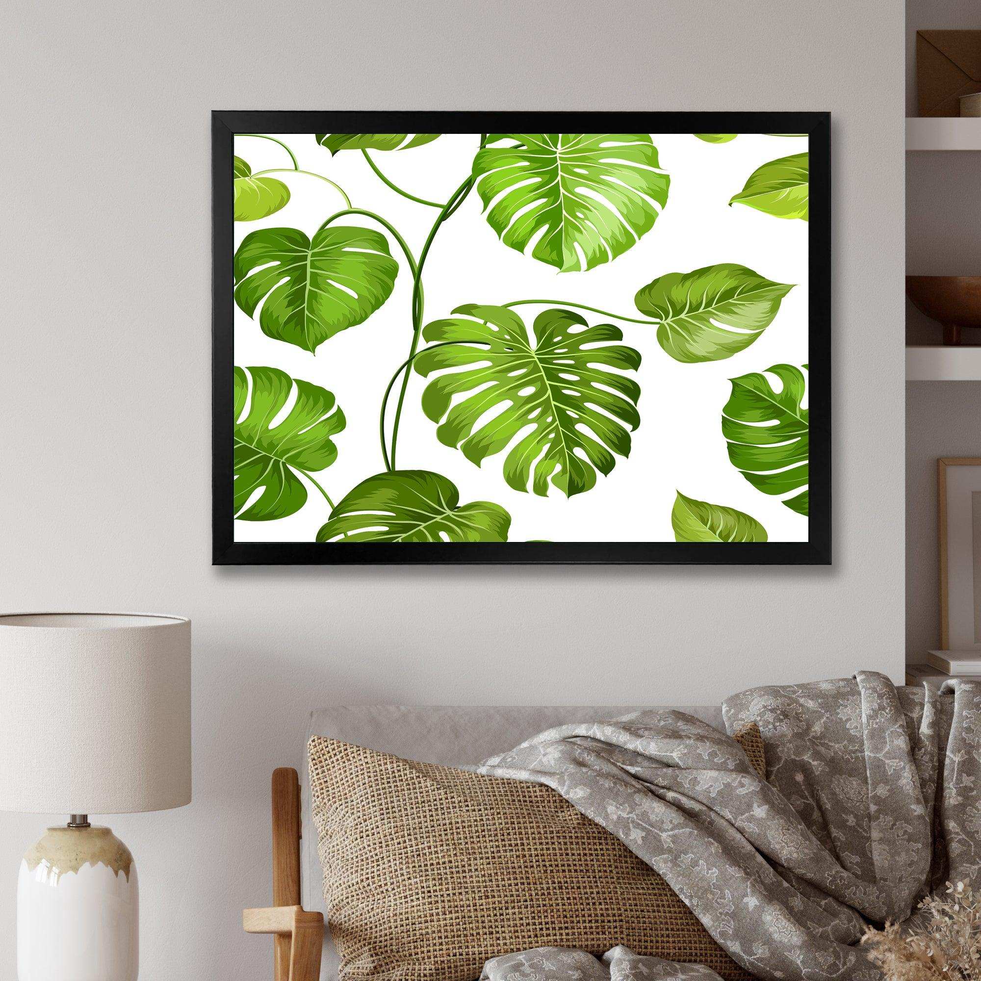 Tropical Palm Leaves II