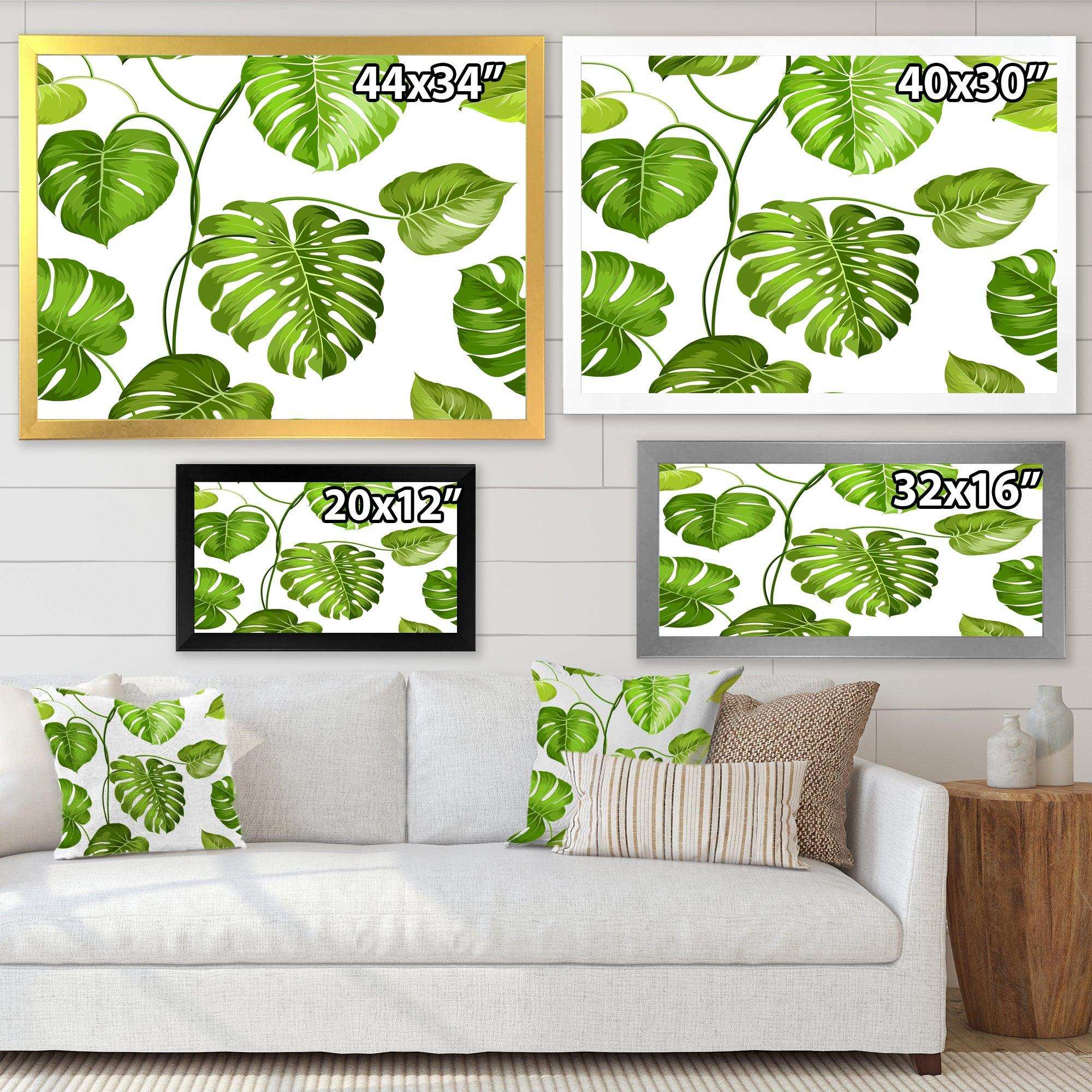 Tropical Palm Leaves II