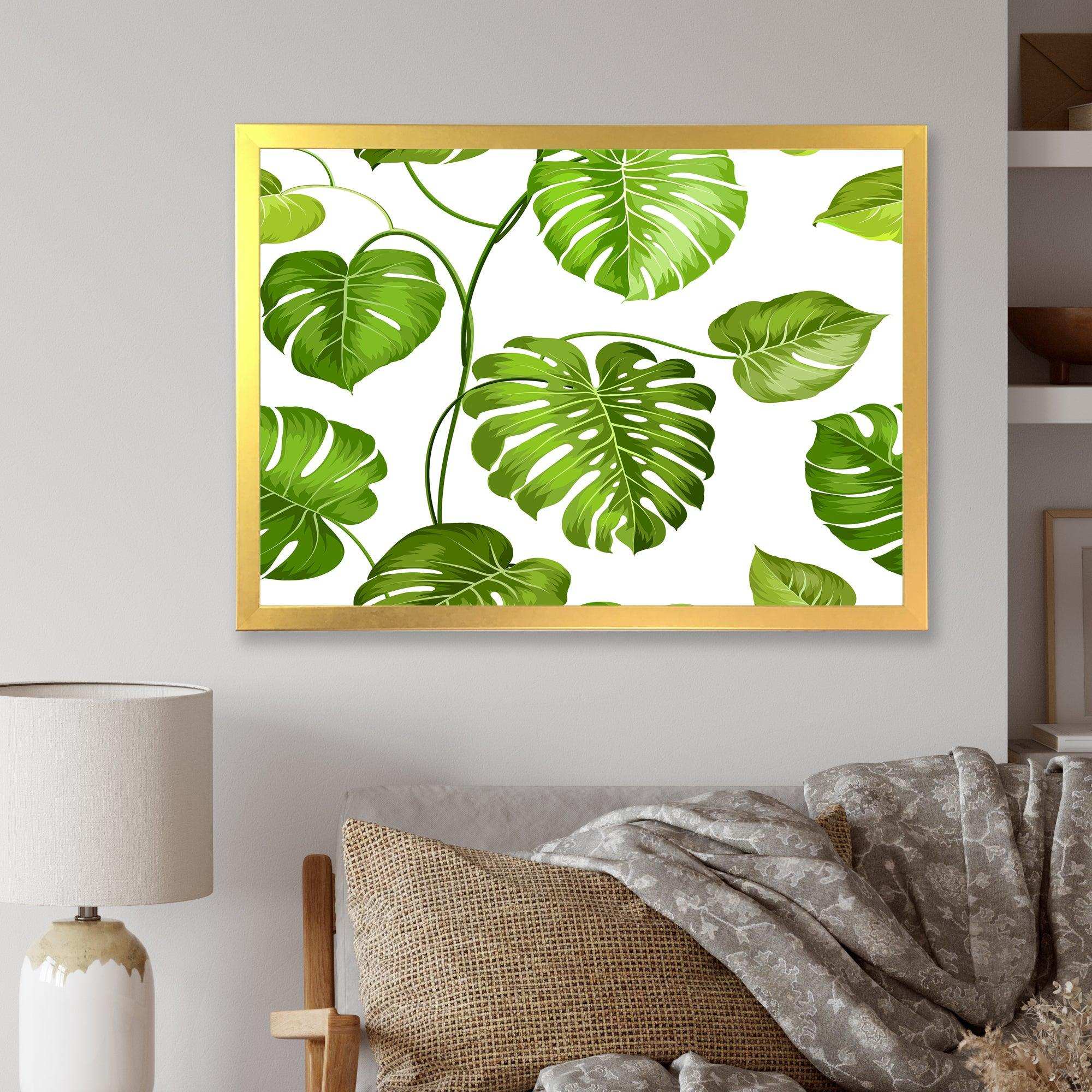 Tropical Palm Leaves II