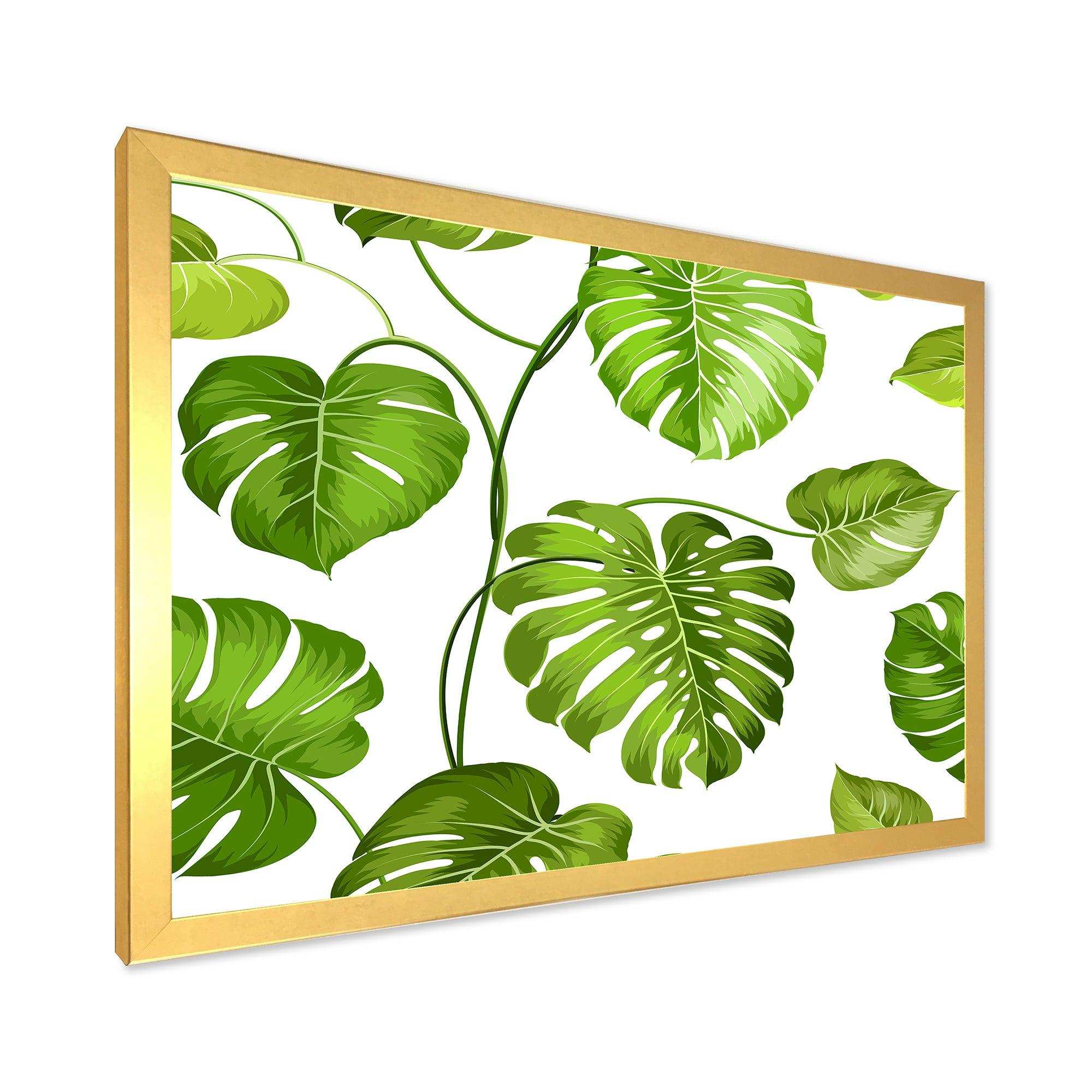 Tropical Palm Leaves II