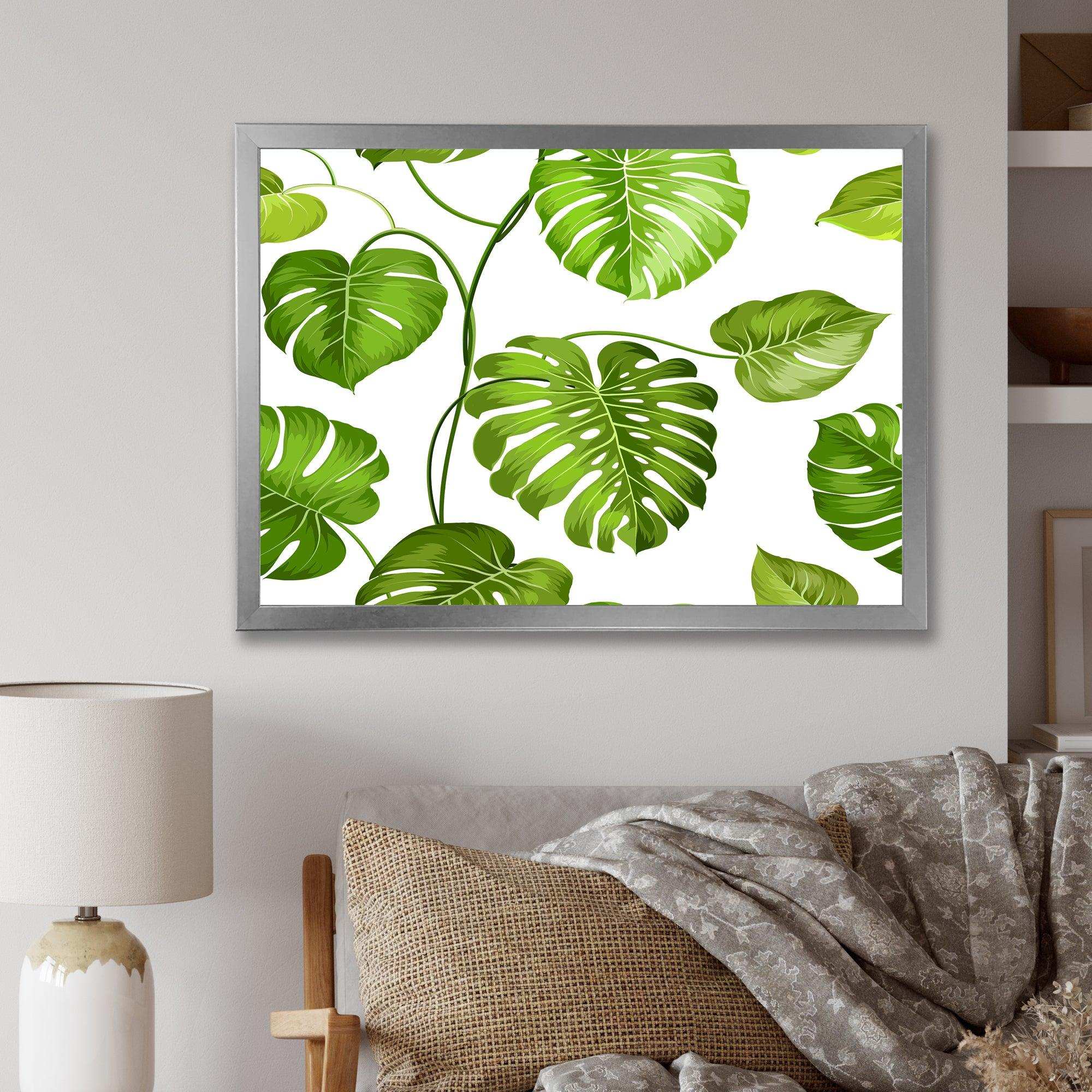 Tropical Palm Leaves II