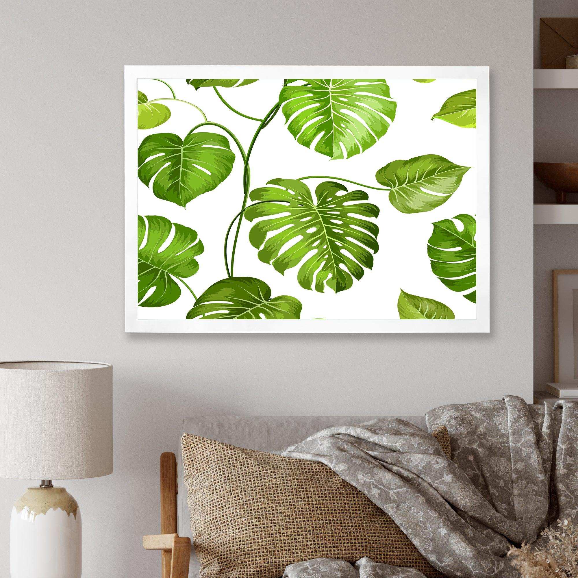 Tropical Palm Leaves II