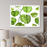 Tropical Palm Leaves II