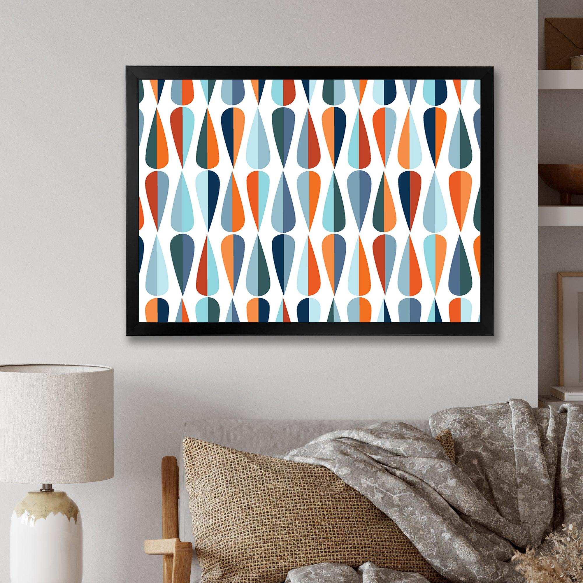 Retro Abstract Drops V