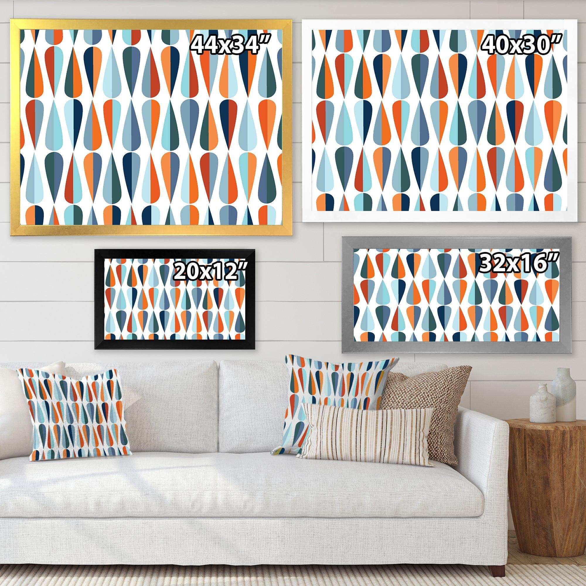 Retro Abstract Drops V