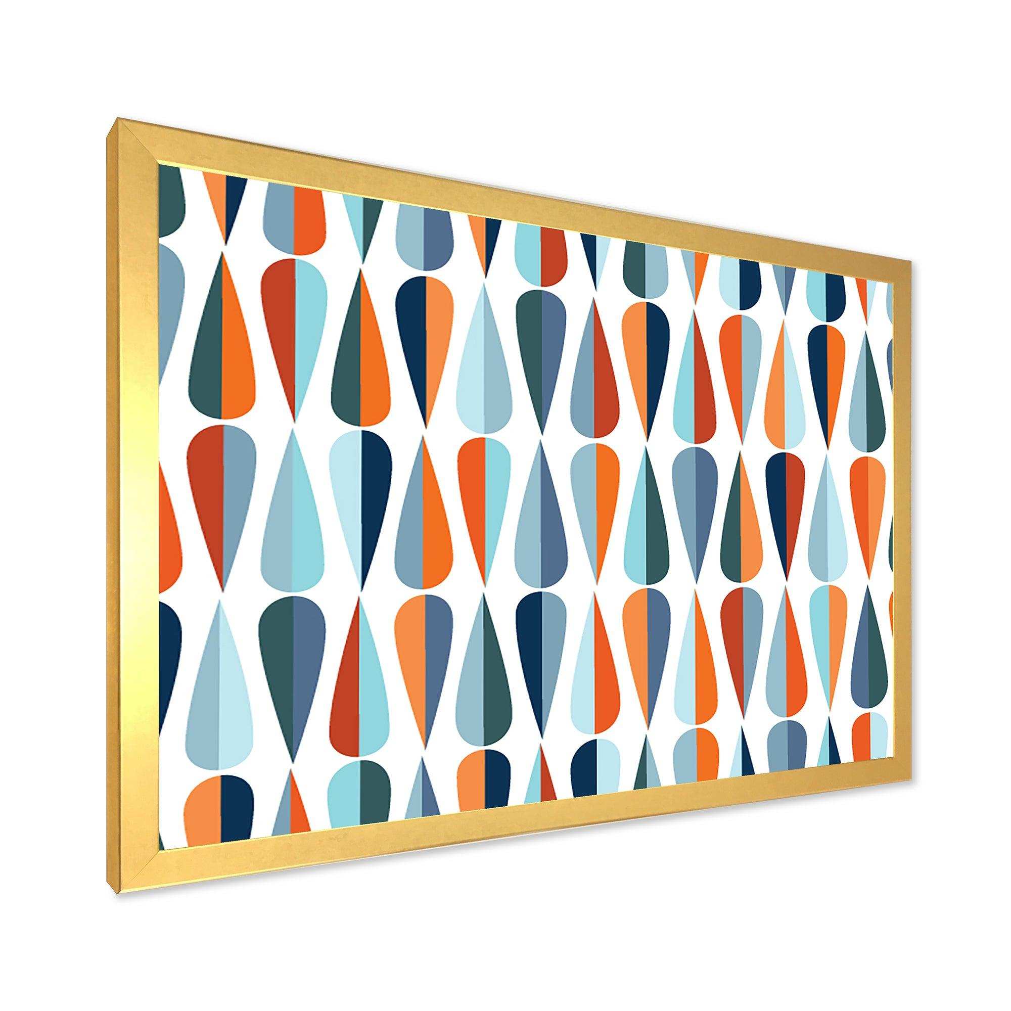 Retro Abstract Drops V