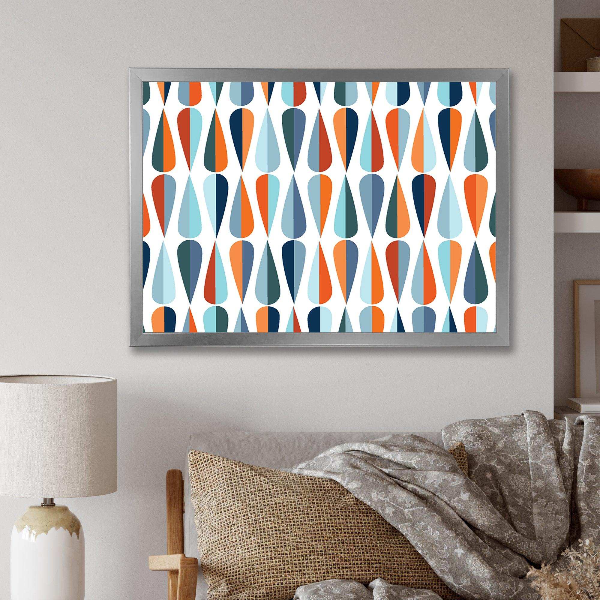 Retro Abstract Drops V