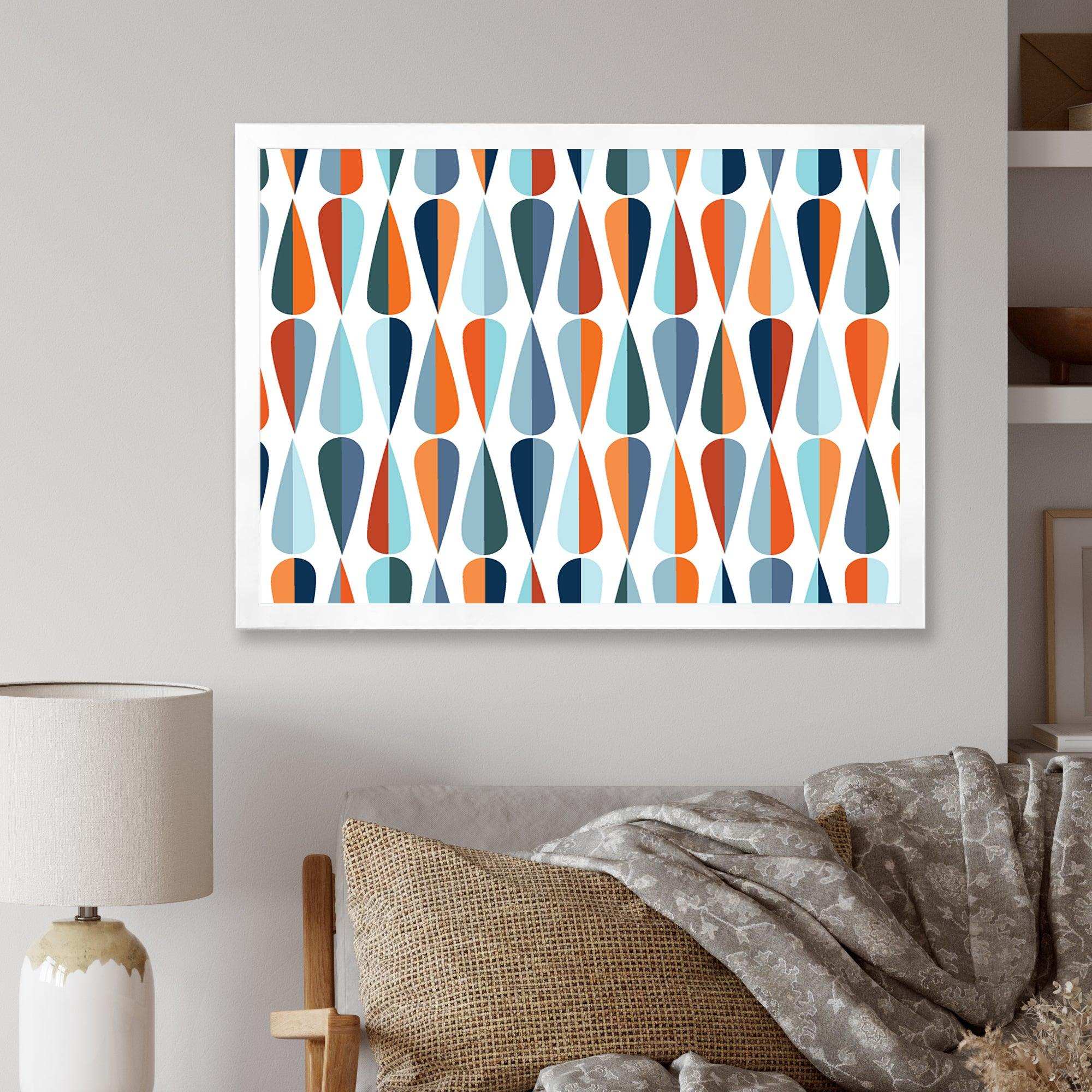 Retro Abstract Drops V