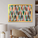 Retro Abstract Drops IX