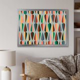 Retro Abstract Drops IX