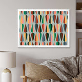 Retro Abstract Drops IX