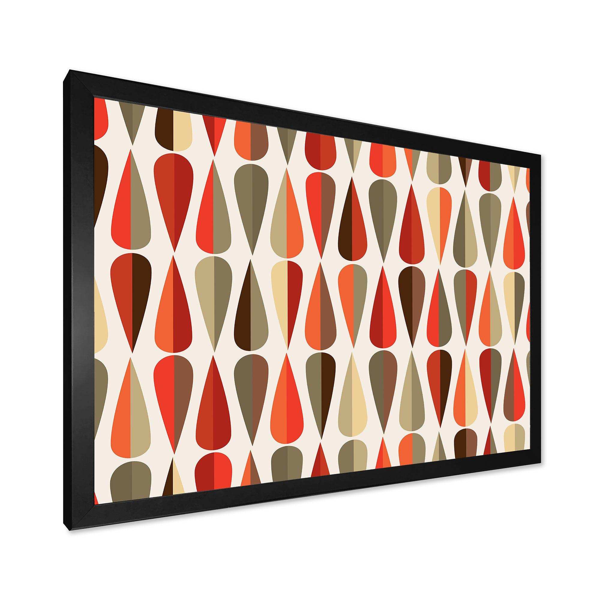 Retro Abstract Drops IV