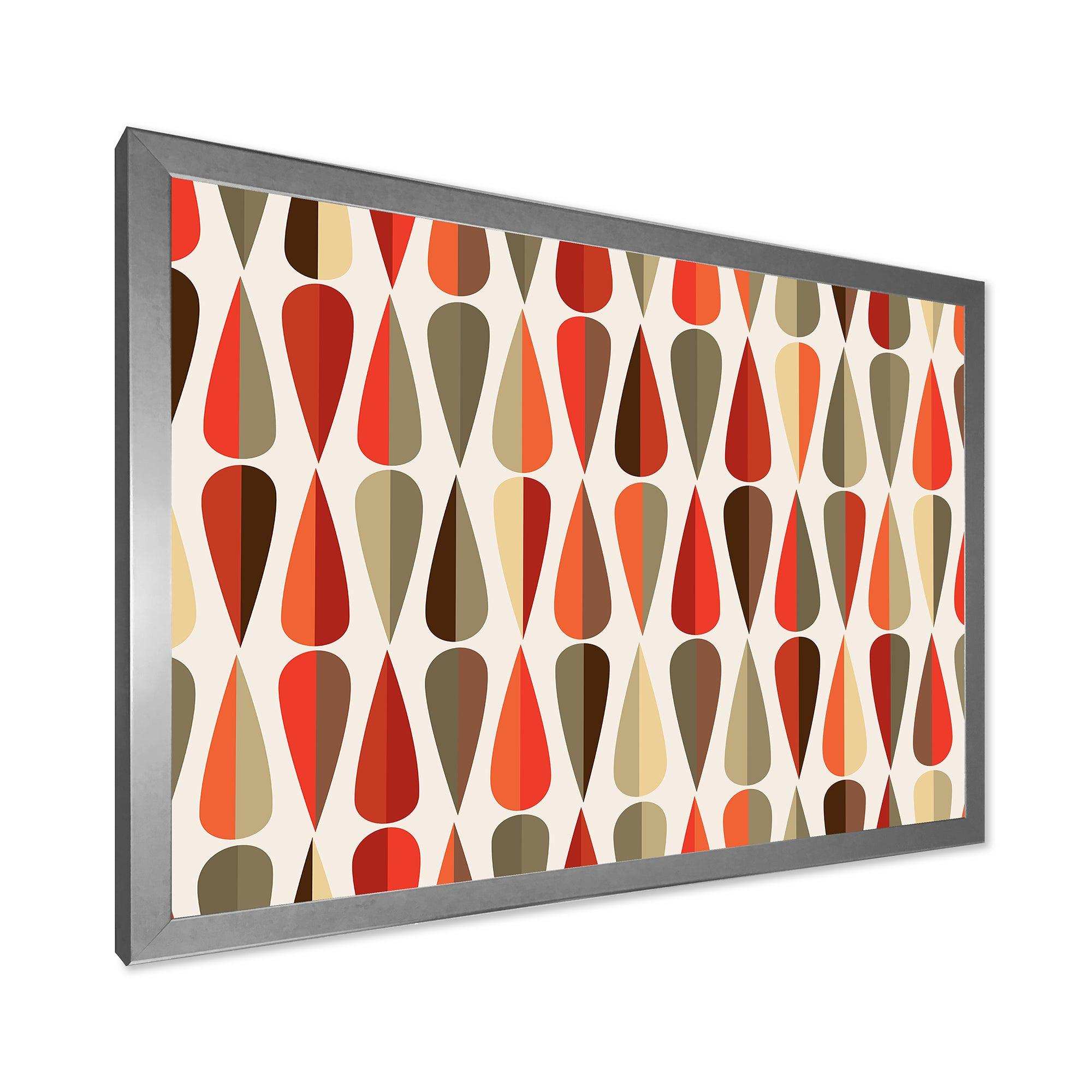 Retro Abstract Drops IV