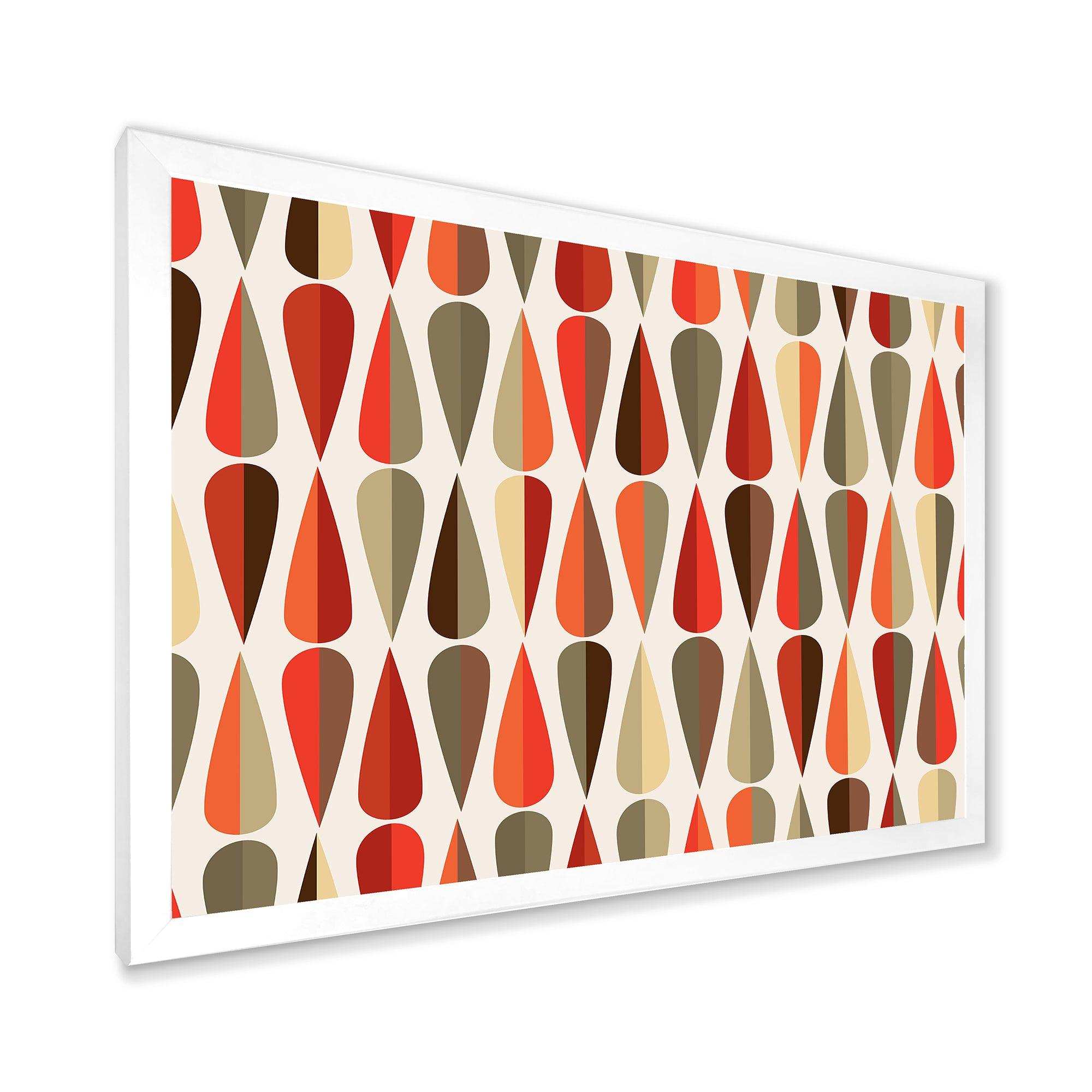 Retro Abstract Drops IV