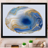 Ocean Blue Golden Jasper Agate I