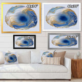 Ocean Blue Golden Jasper Agate I