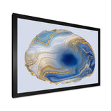 Ocean Blue Golden Jasper Agate I