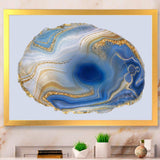 Ocean Blue Golden Jasper Agate I