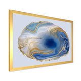 Ocean Blue Golden Jasper Agate I