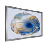 Ocean Blue Golden Jasper Agate I