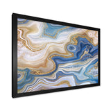 Ocean Blue Golden Jasper Agate II