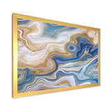 Ocean Blue Golden Jasper Agate II