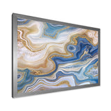 Ocean Blue Golden Jasper Agate II