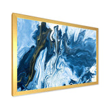 White, grey and White Hand Painted Marble Acrylic III