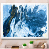 White, grey and White Hand Painted Marble Acrylic III