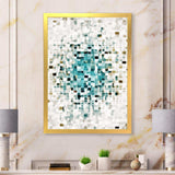 Geometric Blue Spots II