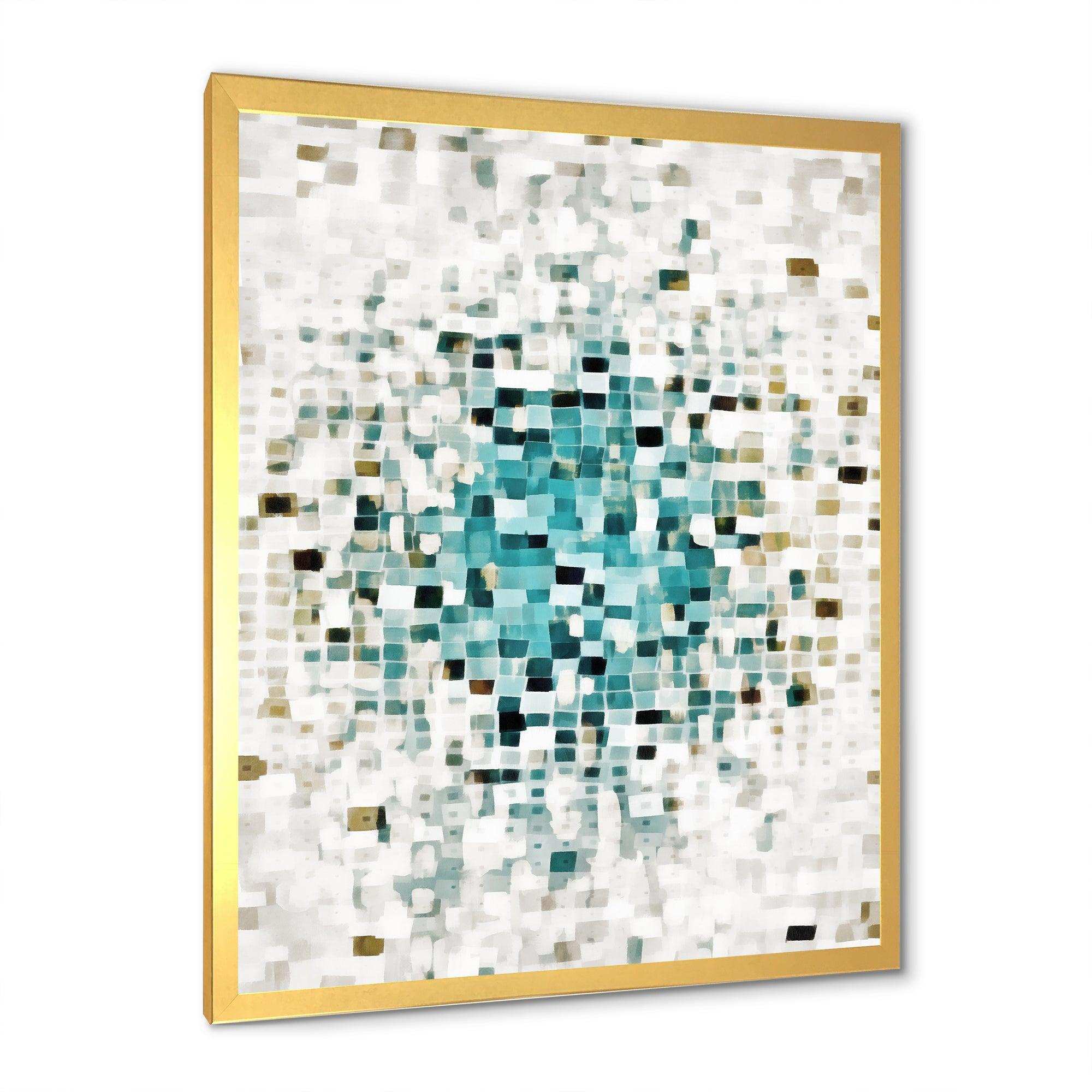 Geometric Blue Spots II