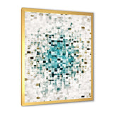 Geometric Blue Spots II