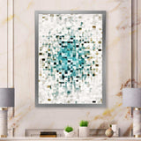 Geometric Blue Spots II