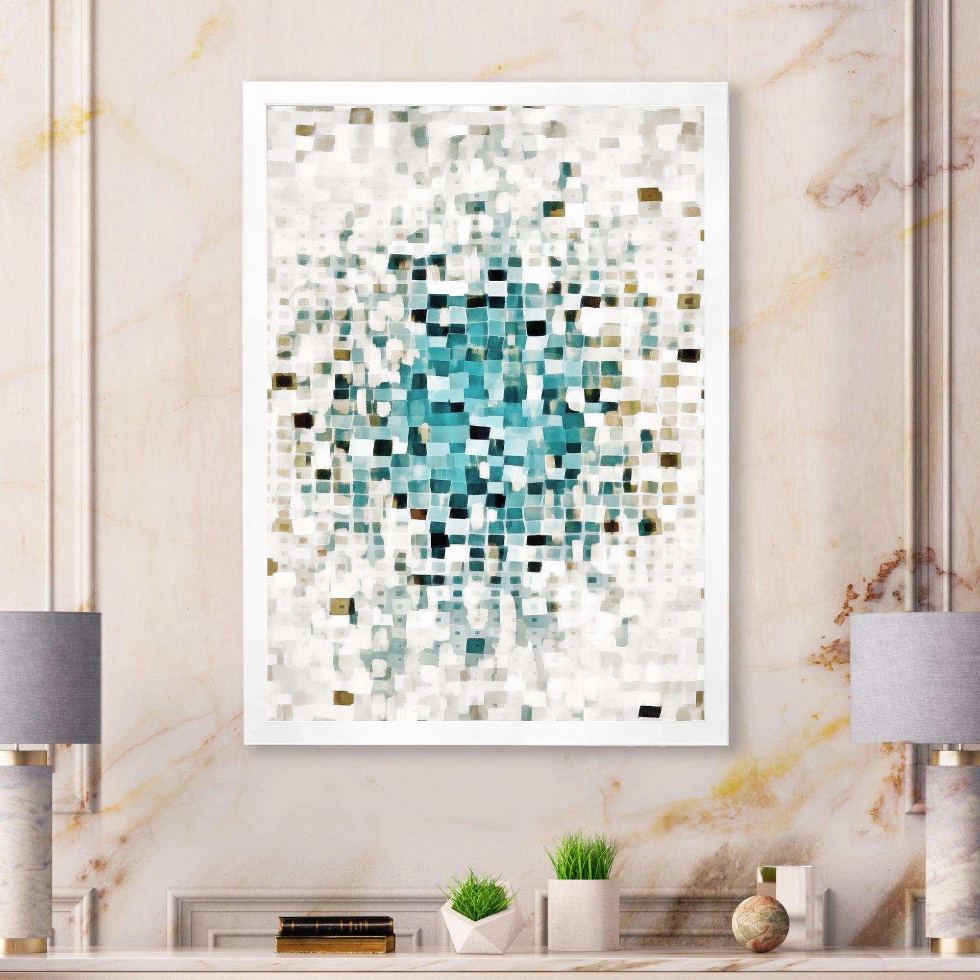 Geometric Blue Spots II