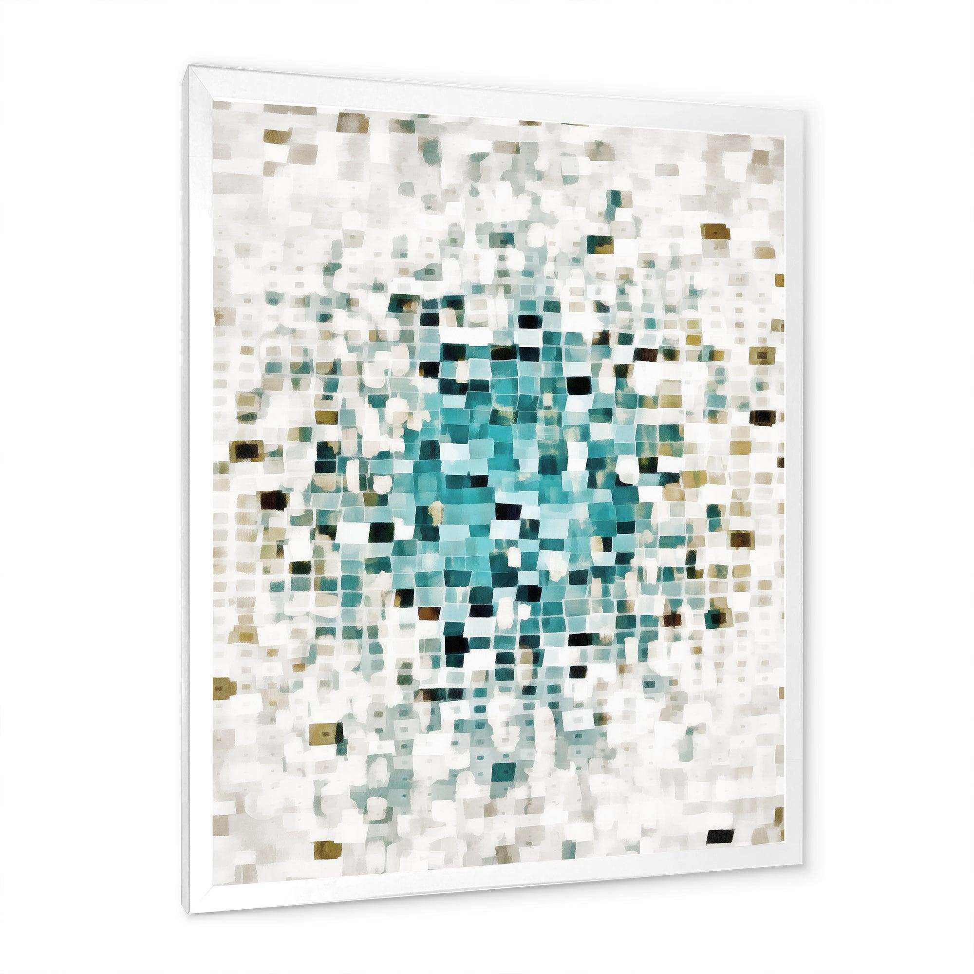 Geometric Blue Spots II