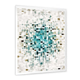 Geometric Blue Spots II