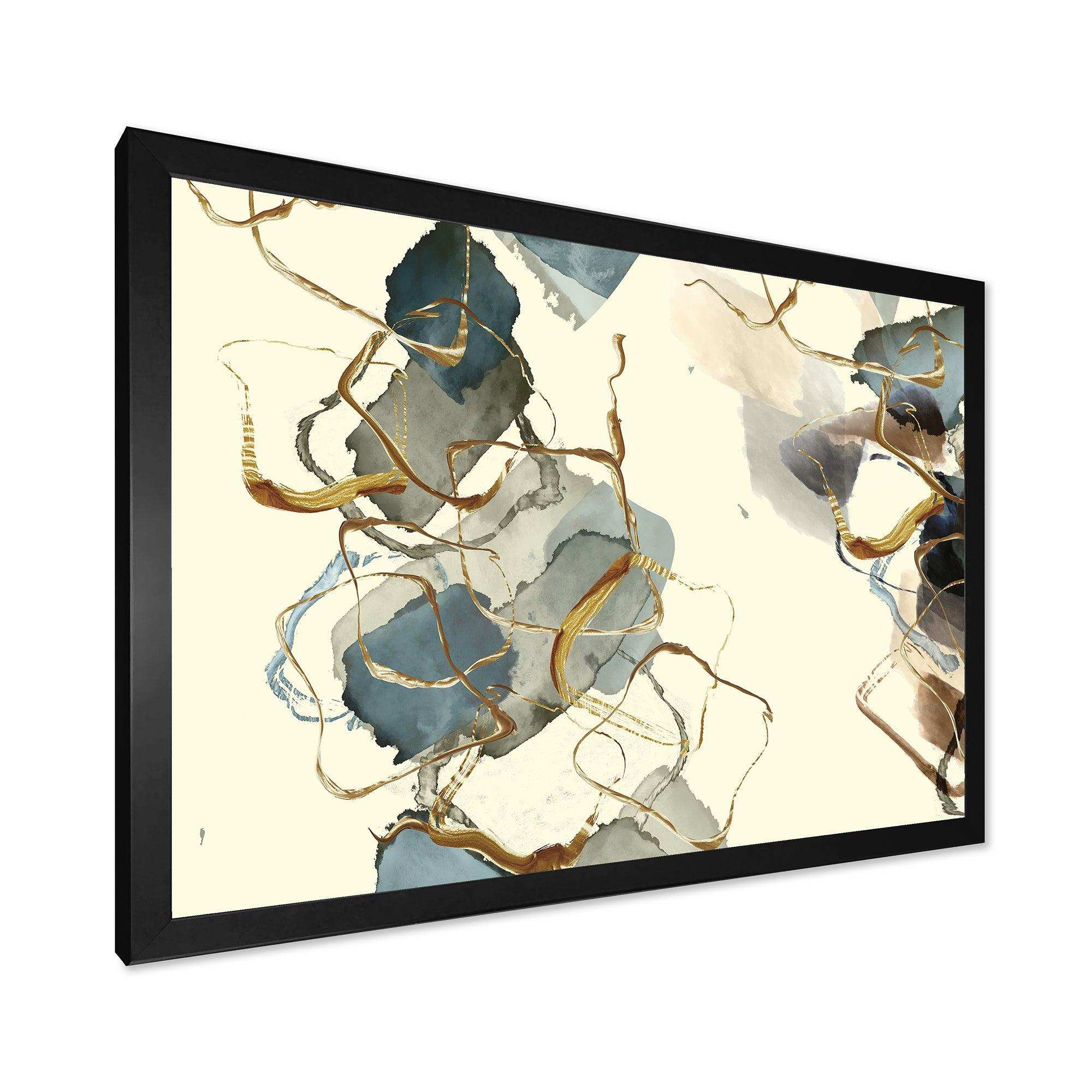 Gold Glam Squares VI