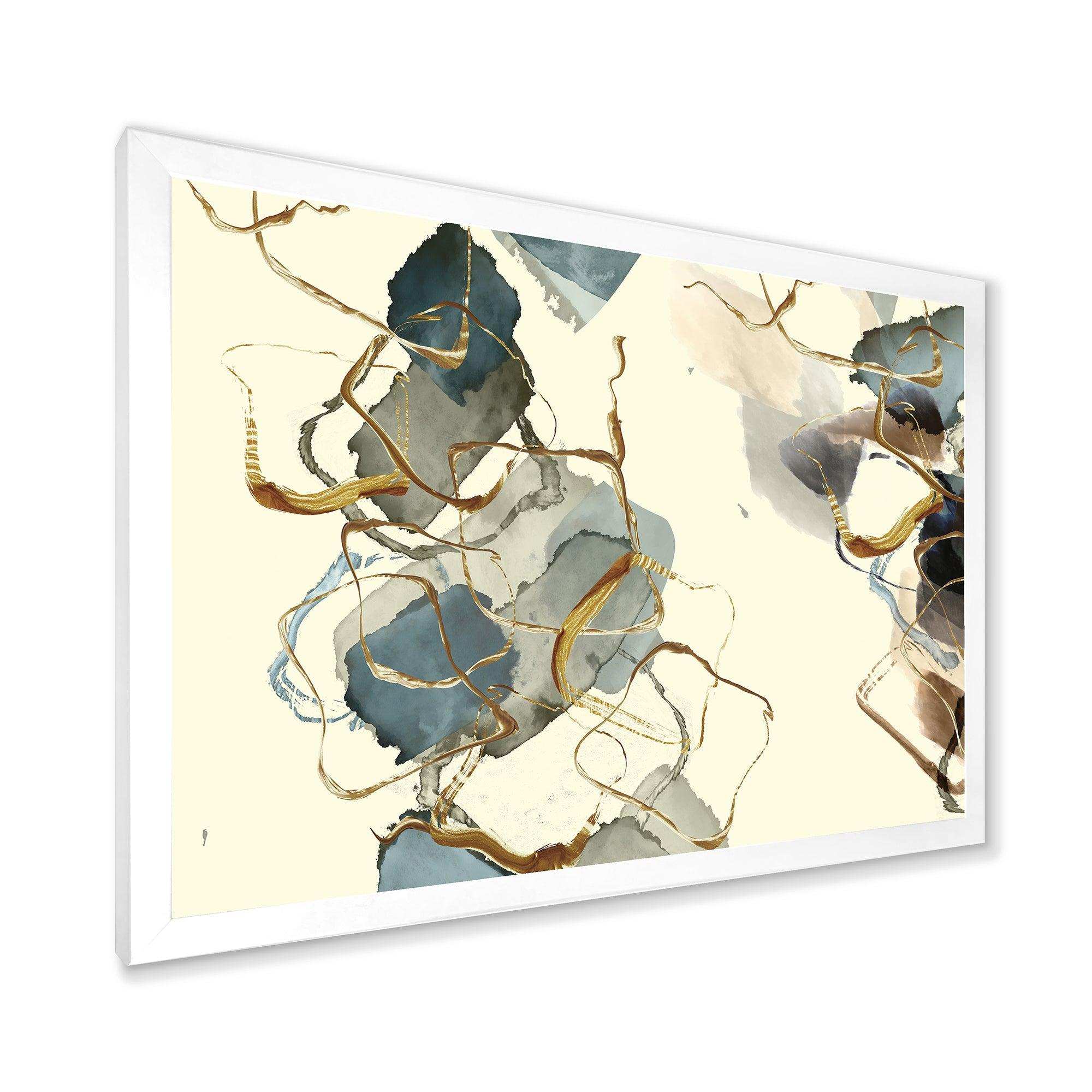 Gold Glam Squares VI