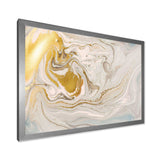 Pastel and Gold Glitter Marble