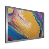 Purple Gold and Blue Marble II