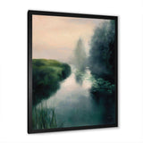 Twilight Fog Lakeshore