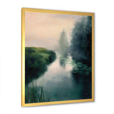 Twilight Fog Lakeshore