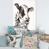 Cow Portrait Country Life