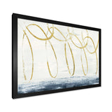 Gold Abstract Geometric Shape