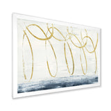 Gold Abstract Geometric Shape